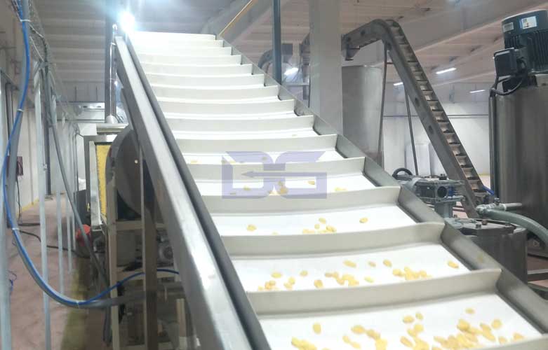 德固機械早餐谷物玉米片生產線客戶現場